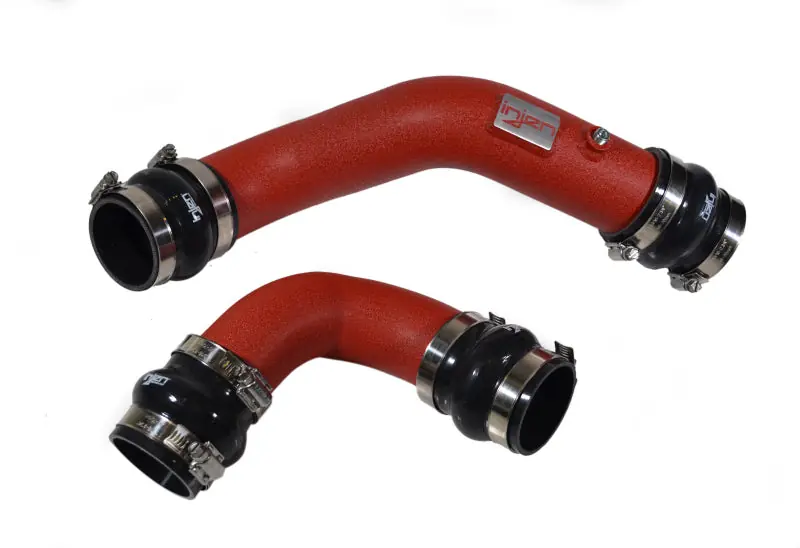 Injen 17-19 Honda Civic Type-R Aluminum Intercooler Piping Kit - Wrinkle Red (INJSES1582ICPWR)