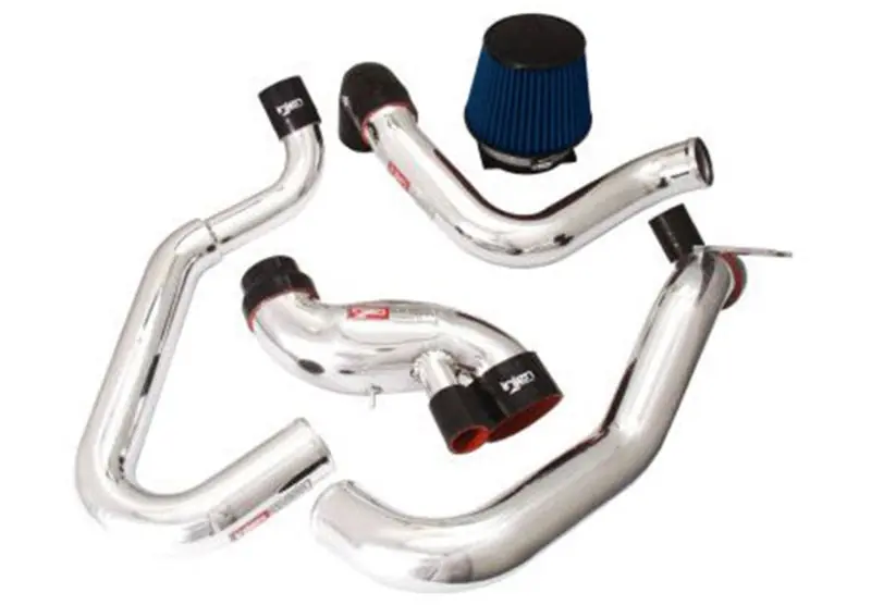 Injen 03-06 Evo 8/9/MR Cast Aluminum Intake System w/ Full Intercooler Piping Polished Short Ram Int (INJSP1898P)