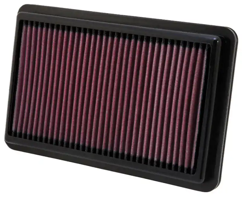 K&N Replacement Air Filter 10.188in O/S Length x 6.375in O/S Width x 1.063in H for 12 Honda Civic Si (KNN33-2473)