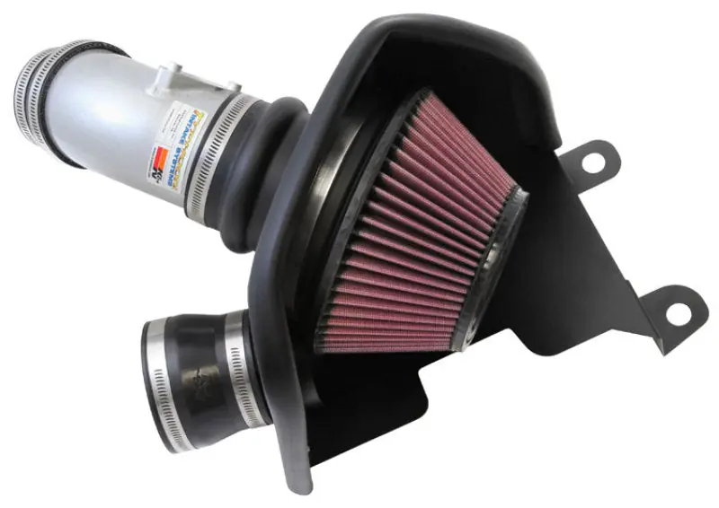 K&N 12 Honda Civic Si 2.4L L4 Silver Typhoon Intake (KNN69-1019TS)