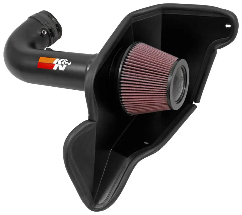 K&N 2016-2017 Ford Mustang Shelby 5.2L V8 Typhoon Cold Air Intake System (KNN69-3538TTK)