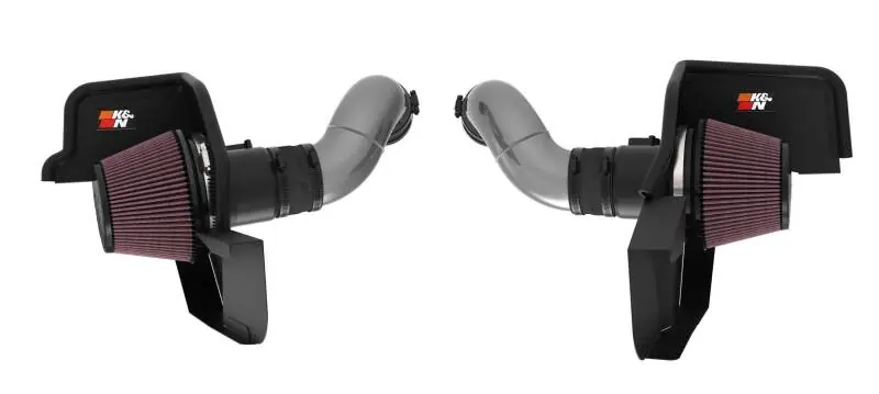 K&N 2024+ Ford Mustang V8 5.0L Typhoon Performance Air Intake System (KNN69-3541TC)