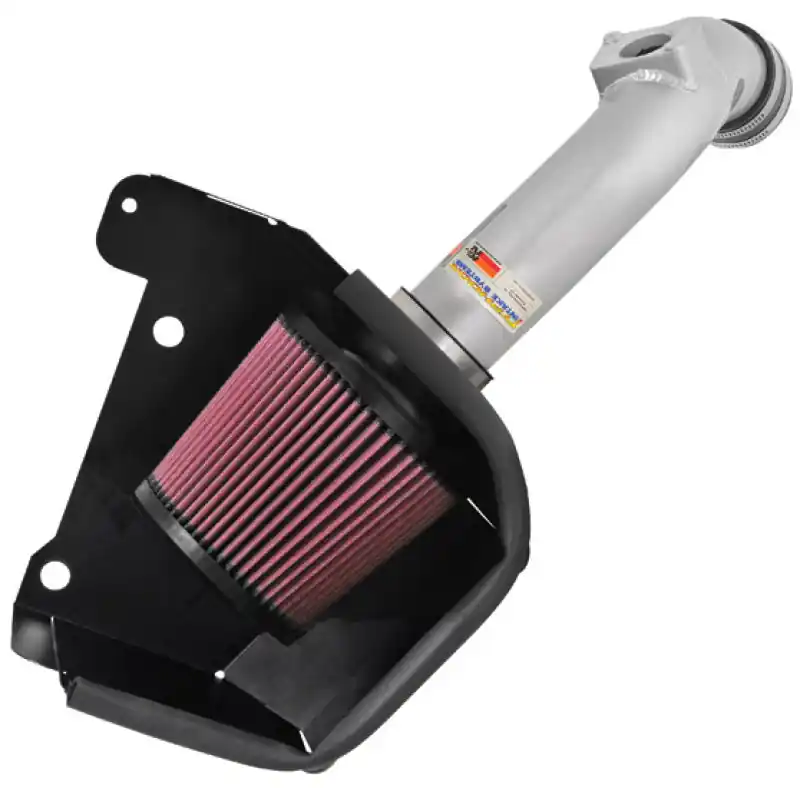 K&N 07 Mitsubishi Lancer L4-2.0L Silver Typhoon Short Ram Intake (KNN69-6544TS)
