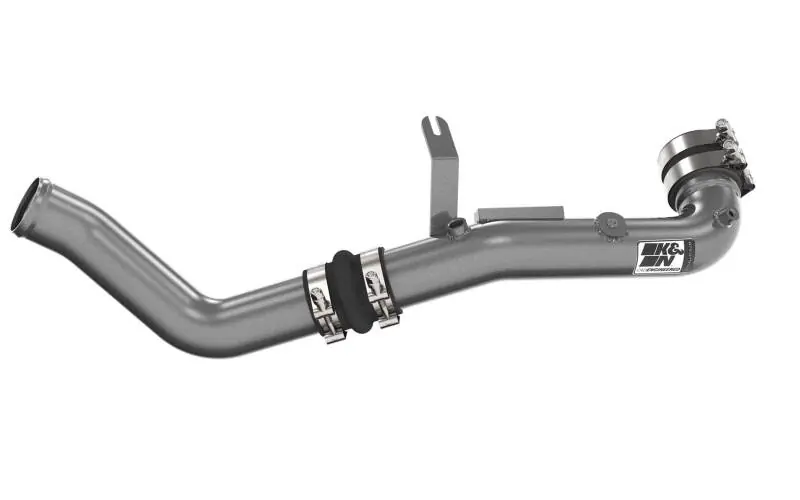K&N 22-24 Honda Civic 1.5L L4 Aluminum Charge Pipe Kit - Gunmetal Gray (KNN77-1022KC)