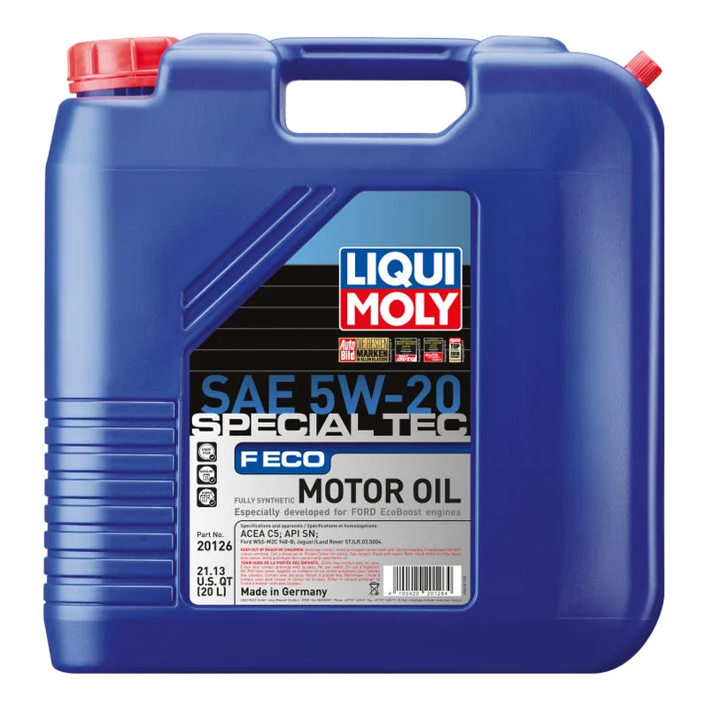 LIQUI MOLY 20L Special Tec F ECO Motor Oil SAE 5W20 (LQM20126)