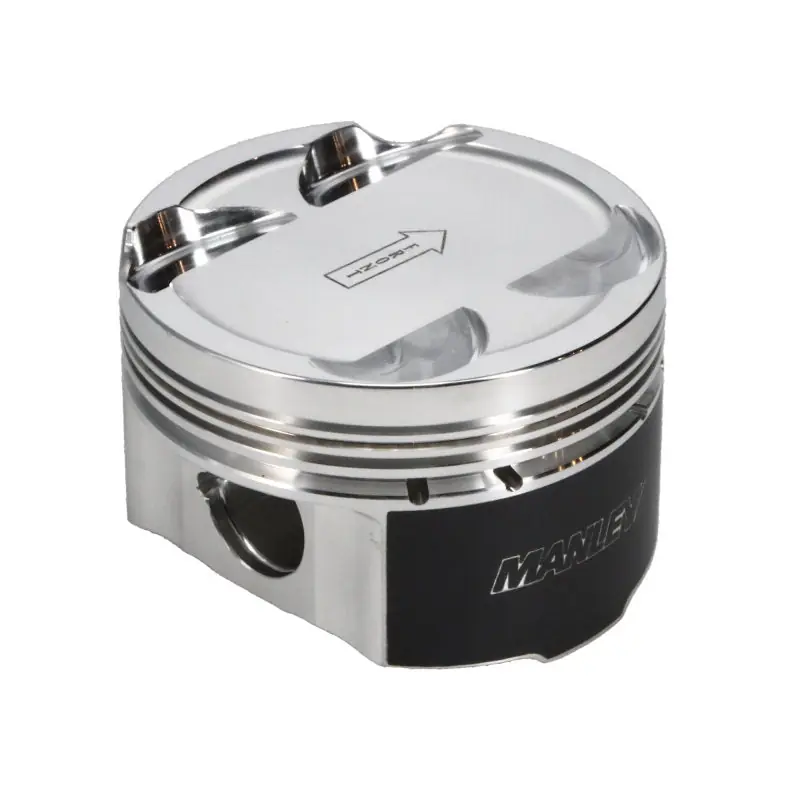 Manley 93-98 Toyota Supra Turbo (2JZGTE) 86.5mm +.5mm Oversized Bore 8.5:1 Dish Piston Set with Ring (MAN609005C-6)