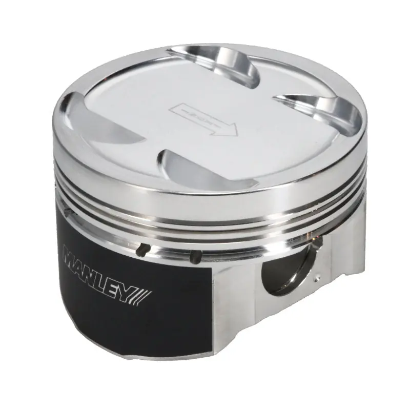 Manley 03-06 Mitsubishi Evo VIII/IX 87mm +2mm -8cc 10/10.5 CR Stroker Dish Pistons w/Rings (ED) (MAN618220C-4)