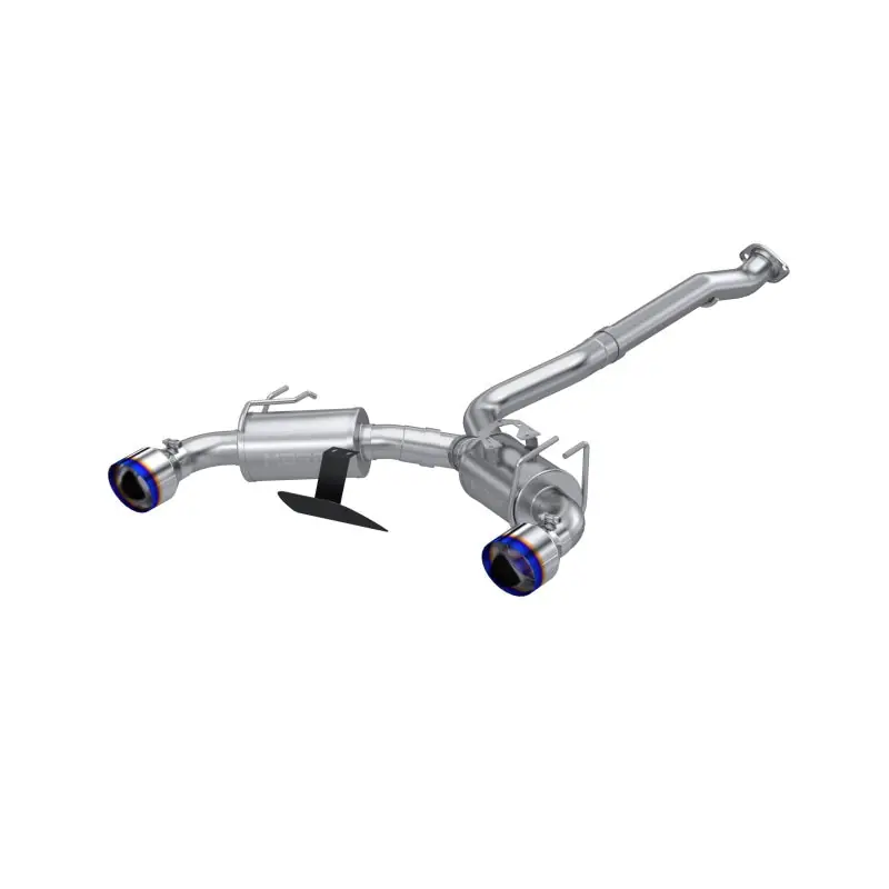 MBRP 2023 Toyota Corolla GR 1.6L T304 Stainless Steel 3in Cat-Back Dual Split Rear w/ Burnt End Tips (MBRPS43023BE)