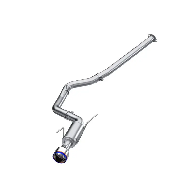 MBRP 15-21 Subaru WRX 2.0L/STI 2.5L/ 11-14 Sed. 3in Cat-Back Single Rear Exit w/ Burnt End Tips-T304 (MBRPS48033BE)