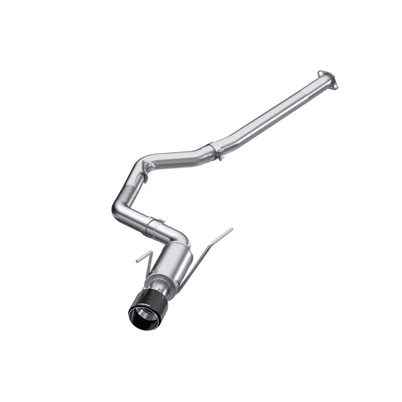 MBRP 15-21 Subaru WRX 2.0L/STI 2.5L/11-14 Sed 3in Cat-Back Single Rear Exit w/Carb Fiber Tips- T304 (MBRPS48033CF)