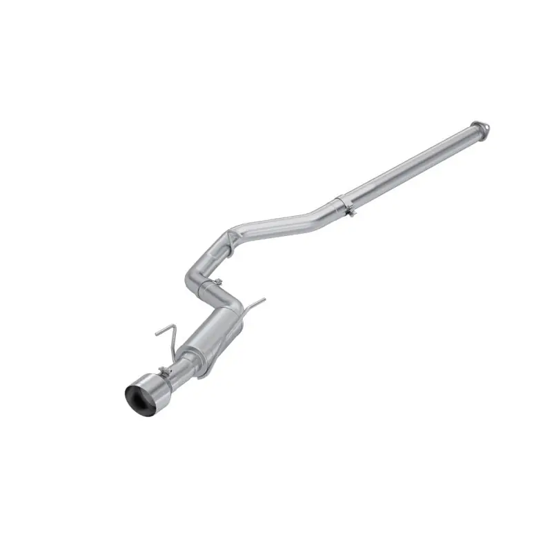 MBRP 2022 Subaru WRX 2.4L 3in Cat Back 5in OD Single Exit - Aluminized Steel (MBRPS4809AL)
