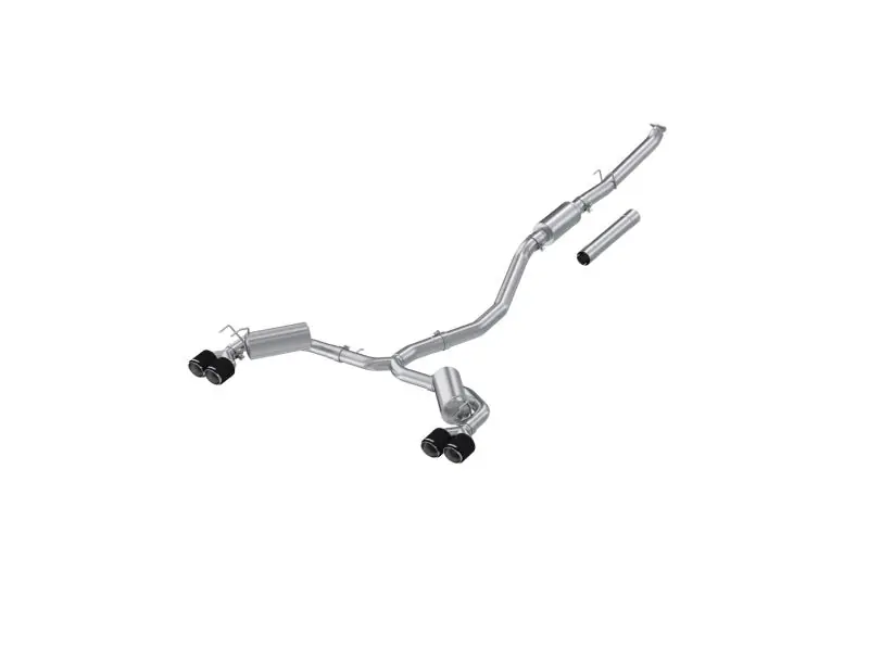 MBRP 22-24 Honda Civic/Sport Touring 1.5L T304 SS Cat-Back Exhaust 2.5in Dual Split Rear w/ CF Tips (MBRPS49063CF)