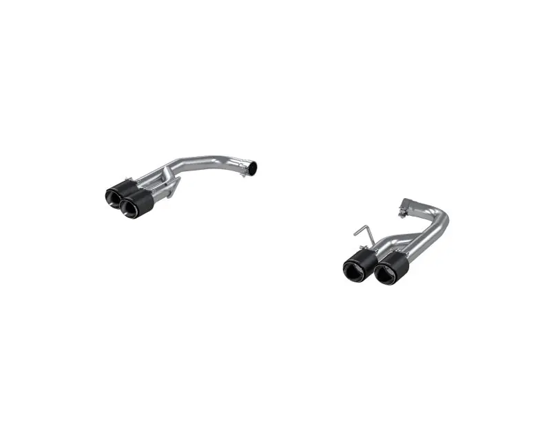 MBRP 18-21 Ford Mustang GT 5.0L T304 SS 2.5i Axle-Back, Dual Rear Exit with Quad CF Tips (MBRPS72113CF)