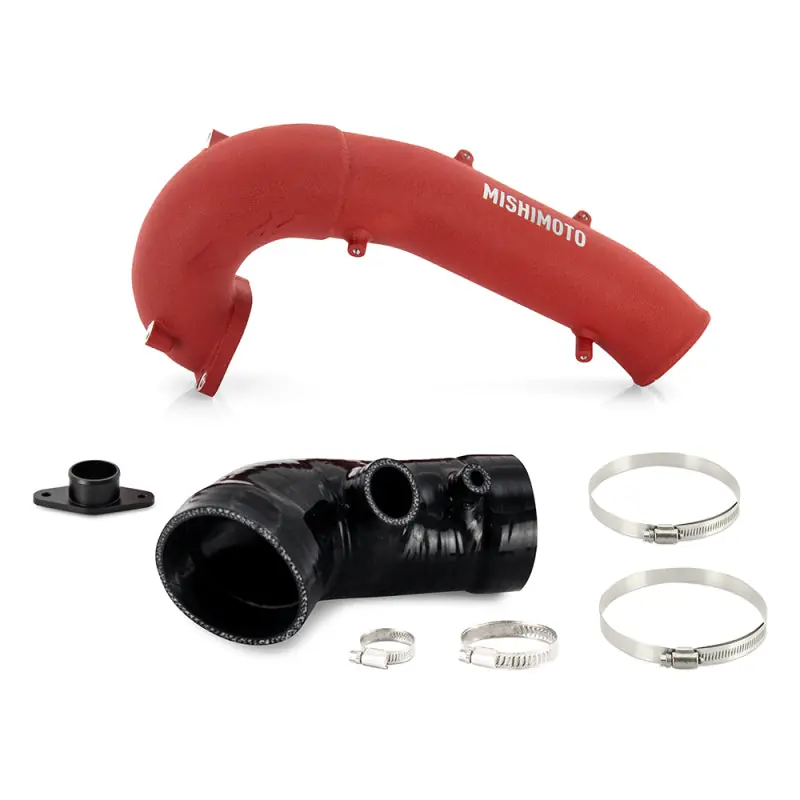 Mishimoto 2017+ Honda Civic Type-R Inlet Pipe Upgrade Kit - Red (MISMMAI-CTR-17URD)