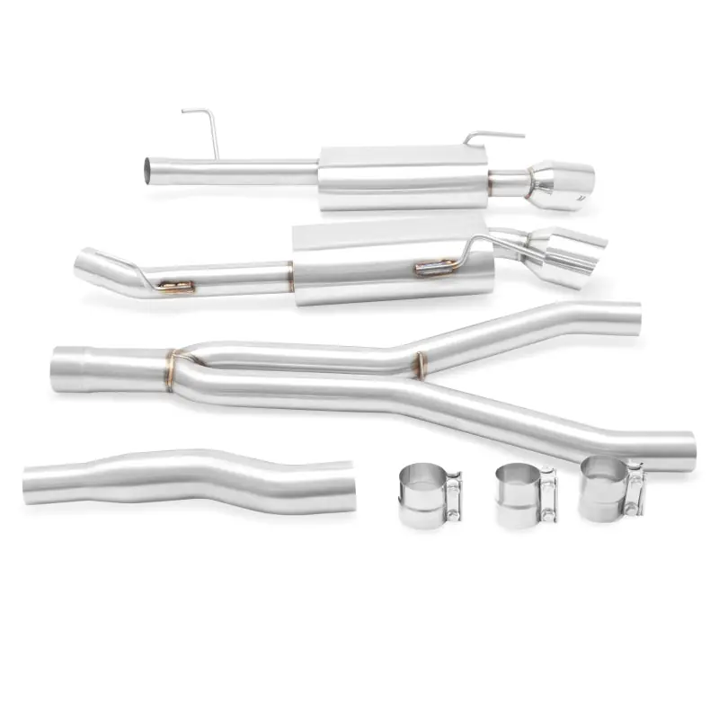 Mishimoto 2015-2016 Ford Mustang 2.3L EcoBoost Stainless Steel Cat-Back Exhaust (MISMMEXH-MUS4-15)