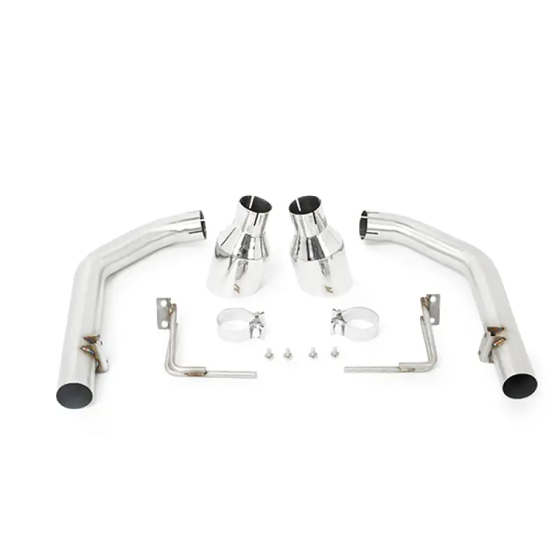 Mishimoto 2015+ Ford Mustang Axleback Exhaust Race w/ Polished Tips (MISMMEXH-MUS8-15ARP)