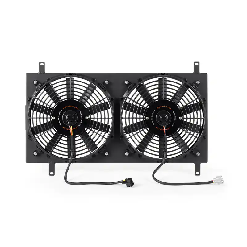 Mishimoto 90-97 Mazda Miata Aluminum Fan Shroud Kit - Black (MISMMFS-MIA-90BK)