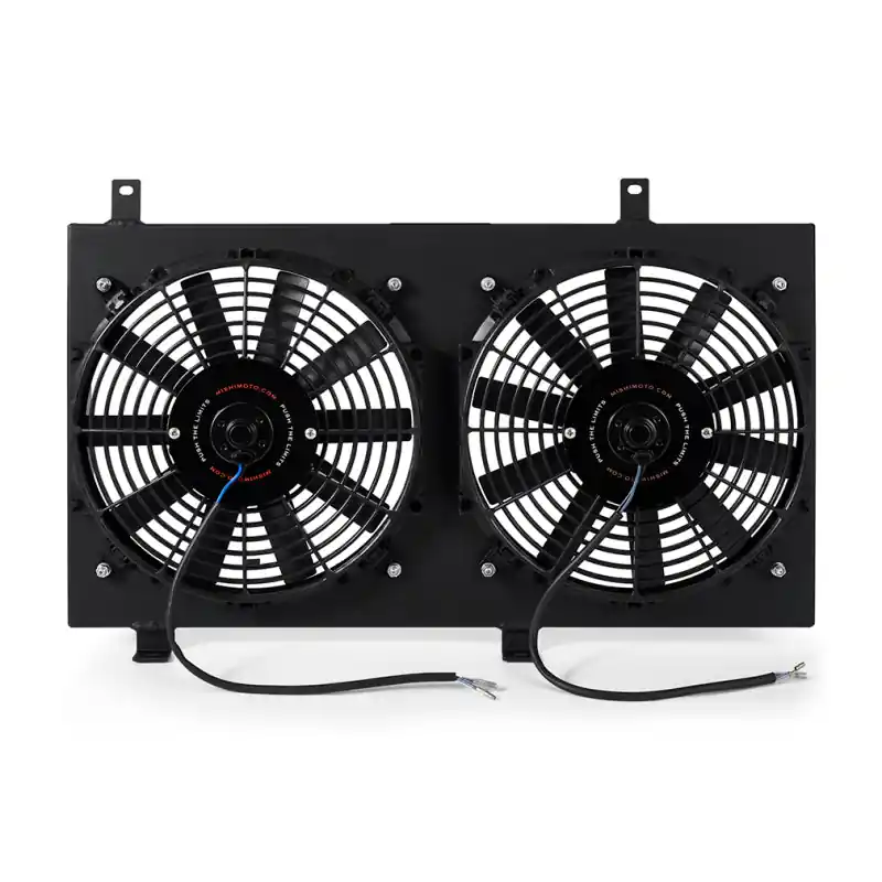 Mishimoto 04-08 Mazda RX8 Aluminum Fan Shroud Black (MISMMFS-RX8-04BK)