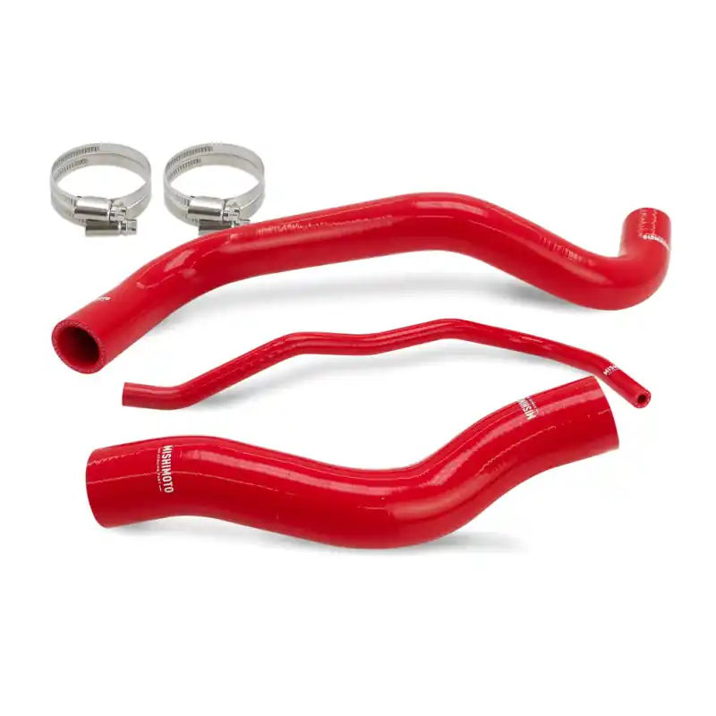 Mishimoto 2022+ Honda Civic 1.5T Silicone Coolant Hose Kit - Red (MISMMHOSE-CIV-22RD)