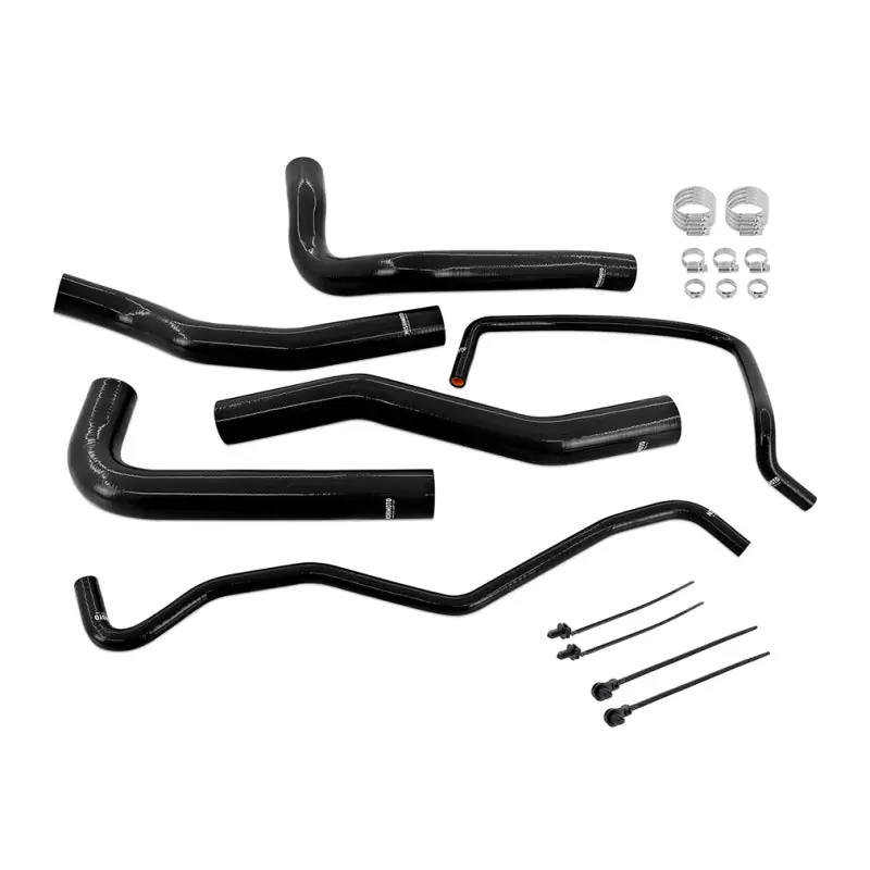 Mishimoto 2024+ Ford Mustang 2.3L Silicone Coolant Hose Kit - Black (MISMMHOSE-MUS4-24BK)
