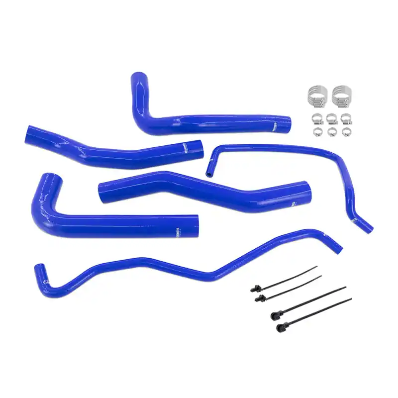 Mishimoto 2024+ Ford Mustang 2.3L Silicone Coolant Hose Kit - Blue (MISMMHOSE-MUS4-24BL)