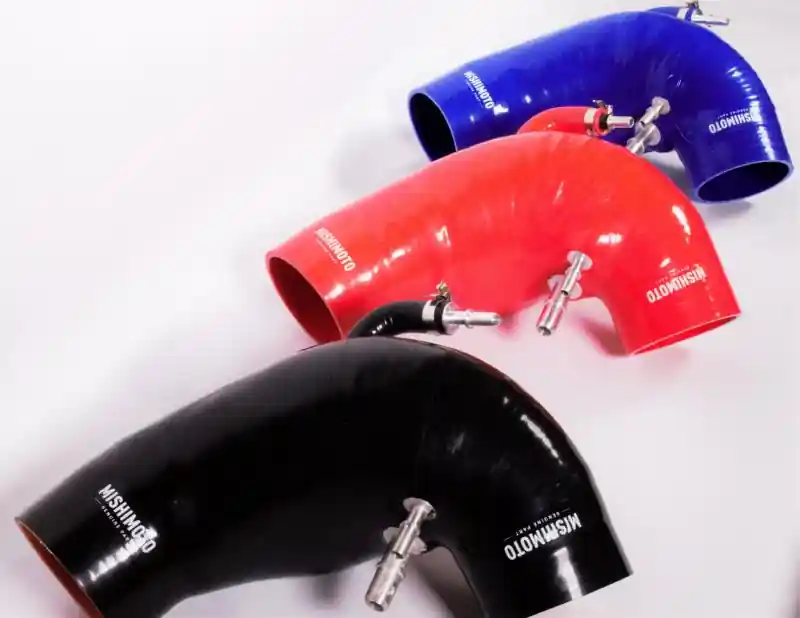 Mishimoto 15+ Ford Mustang GT Silicone Silicone Hose - Black (MISMMHOSE-MUS8-15IHBK)