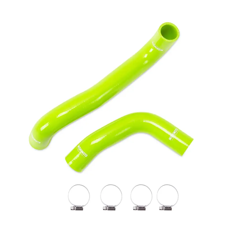 Mishimoto 08-14 Subaru WRX / 08+ STI Silicone Radiator Hose Kit - Neon Yellow (MISMMHOSE-STI-08NY)