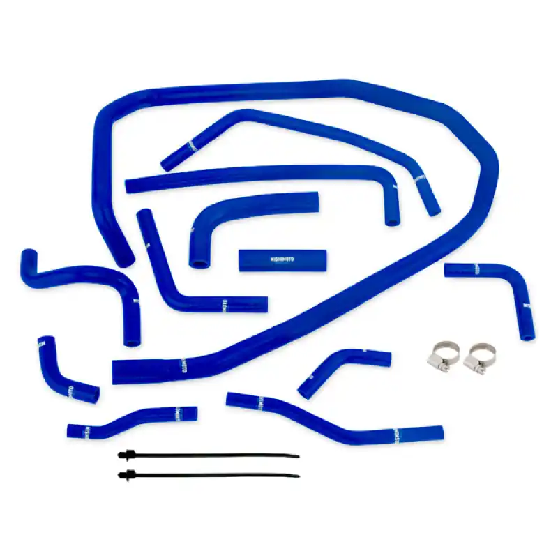 Mishimoto 2015 Subaru WRX Blue Silicone Radiator Coolant Ancillary Hoses Kit (MISMMHOSE-WRX-15ANCBL)