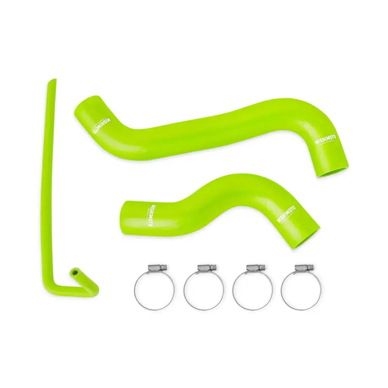 Mishimoto 2015+ Subaru WRX Silicone Radiator Coolant Hose Kit - Neon Yellow (MISMMHOSE-WRX-15NY)