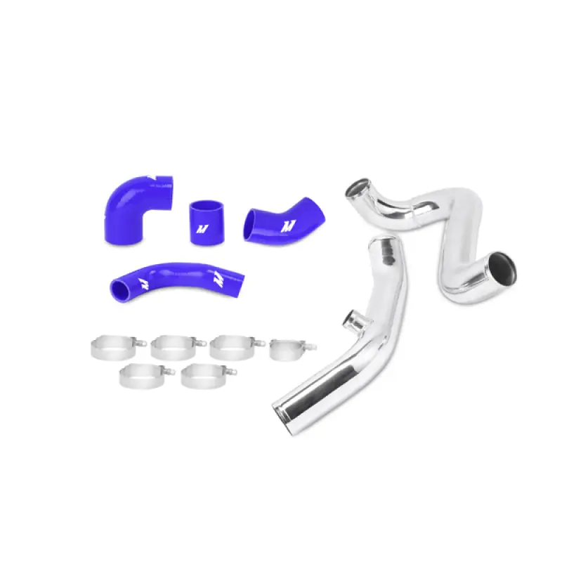 Mishimoto Mitsubishi Lancer Evolution 7/8/9 BLUE Upper Intercooler Pipe Kit (MISMMICP-EVO-01UBL)