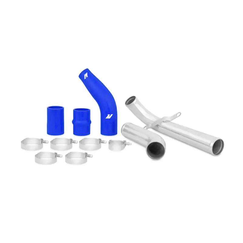 Mishimoto 08+ Mitsubishi Lancer Evolution X Blue Upper Intercooler Pipe Kit (MISMMICP-EVO-10UBL)