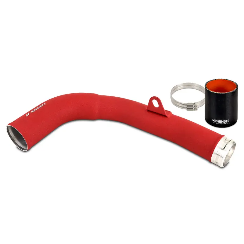 Mishimoto 2022+ Subaru WRX Charge Pipe - Wrinkle Red (MISMMICP-WRX-22WRD)