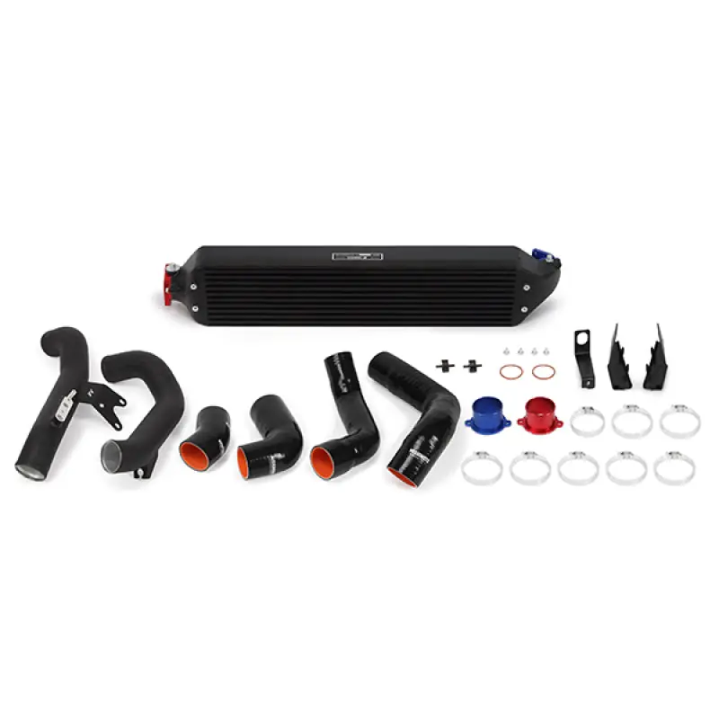 Mishimoto 2016+ Honda Civic 1.5T / 2017+ Honda Civic Si Black Intercooler Kit w/Black Pipes (MISMMINT-CIV-16KBKWBK)