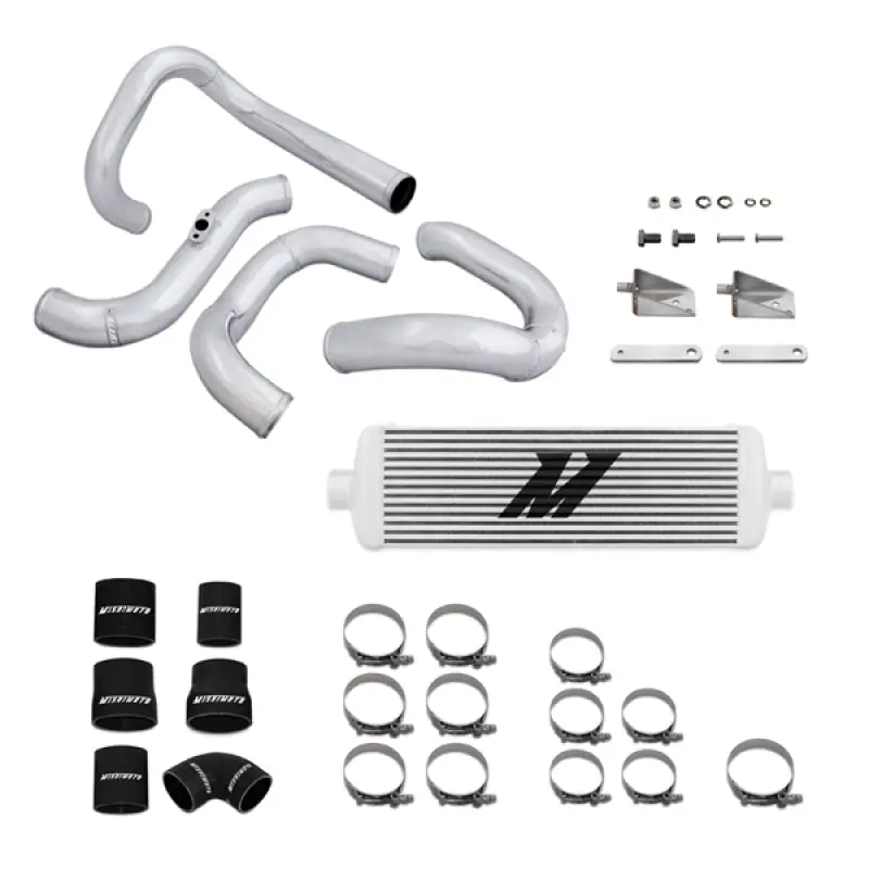 Mishimoto 10-12 Hyundai Genesis 2.0T Silver Race Intercooler & Piping Kit (MISMMINT-GEN4-10RSL)