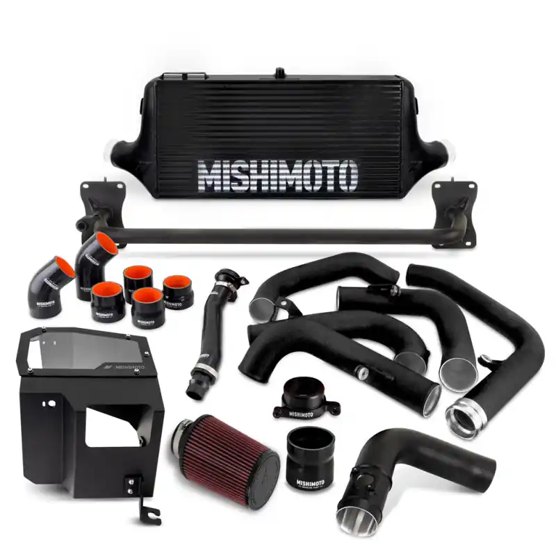 Mishimoto 2022+ WRX Intercooler Kit W/ Intake BK Core MWBK Pipes (MISMMINT-WRX-22AIBKBK)