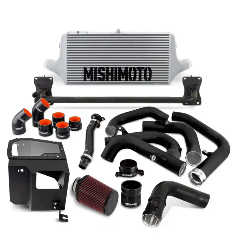 Mishimoto 2022+ WRX Intercooler Kit W/ Intake SL Core MWBK Pipes (MISMMINT-WRX-22AISLBK)
