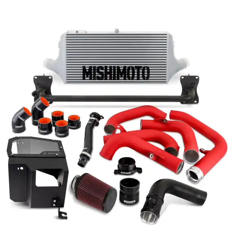 Mishimoto 2022+ WRX Intercooler Kit W/ Intake SL Core WRD Pipes (MISMMINT-WRX-22AISLRD)