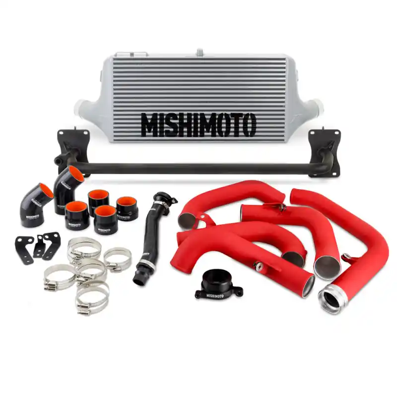 Mishimoto 2022+ WRX Front Mount Intercooler Kit SL Core WRD Pipes (MISMMINT-WRX-22SLRD)