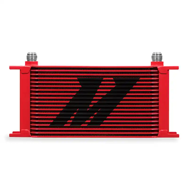 Mishimoto Universal 19 Row Oil Cooler - Red (MISMMOC-19RD)