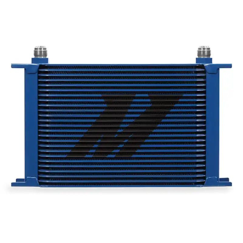 Mishimoto Universal 25 Row Oil Cooler - Blue (MISMMOC-25BL)