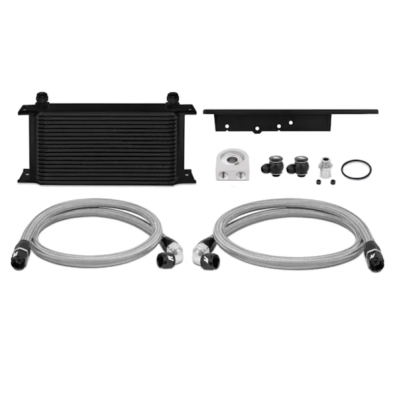 Mishimoto 03-09 Nissan 350Z / 03-07 Infiniti G35 (Coupe Only) Oil Cooler Kit - Black (MISMMOC-350Z-03BK)