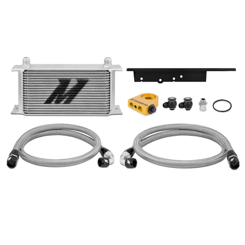Mishimoto 03-09 Nissan 350Z / 03-07 Infiniti G35 (Coupe Only) Oil Cooler Kit - Thermostatic (MISMMOC-350Z-03T)