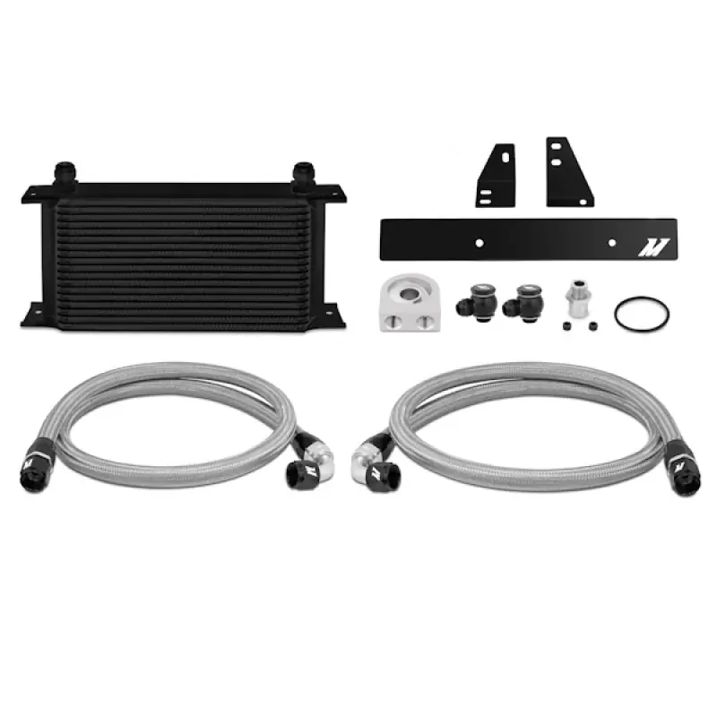 Mishimoto 09+ Nissan 370Z / 08+ Infiniti G37 (Coupe Only) Oil Cooler Kit - Black (MISMMOC-370Z-09BK)