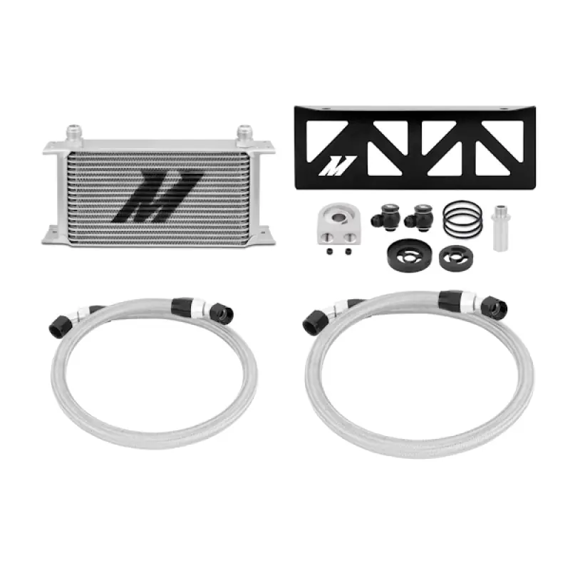 Mishimoto 13+ Subaru BRZ / 13+ Scion FR-S Oil Cooler Kit - Silver (MISMMOC-BRZ-13)