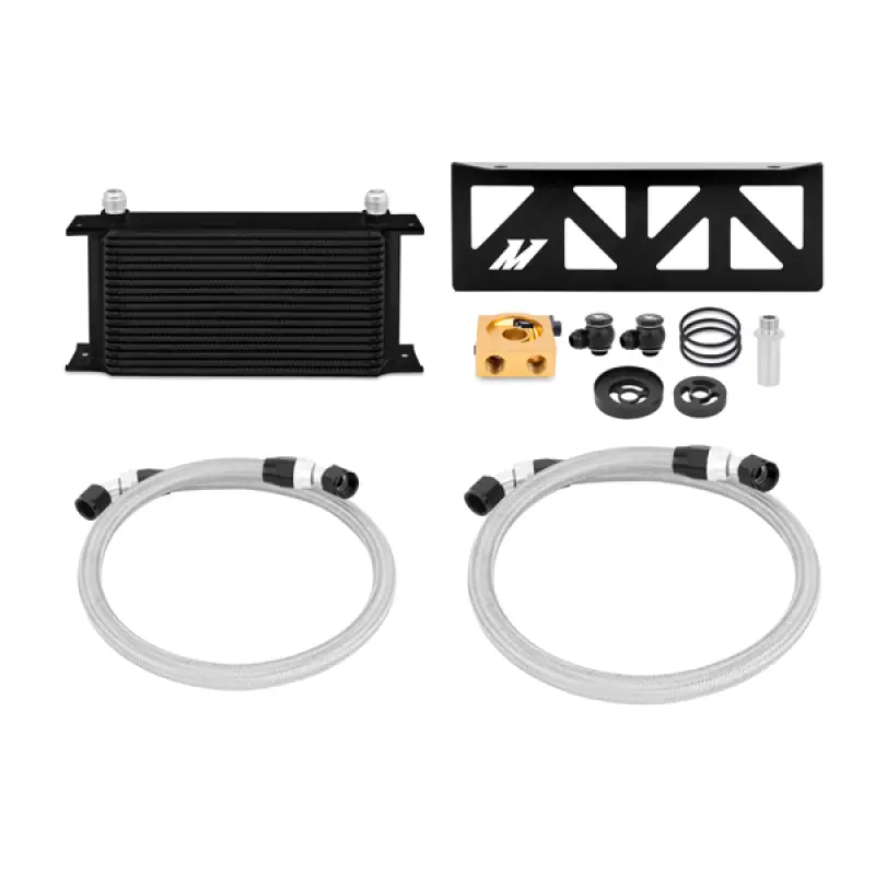 Mishimoto 13+ Subaru BRZ/Scion FR-S Thermostatic Oil Cooler Kit - Black (MISMMOC-BRZ-13TBK)