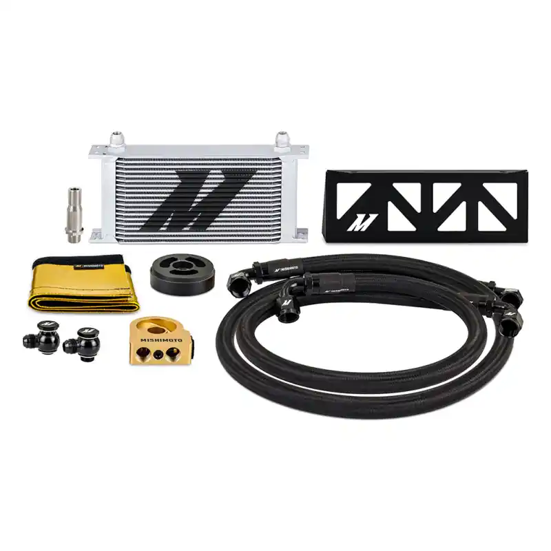 Mishimoto 22+ Subaru BRZ/Toyota GR86 Oil Cooler Kit Thermostatic - Silver (MISMMOC-BRZ-22TSL)