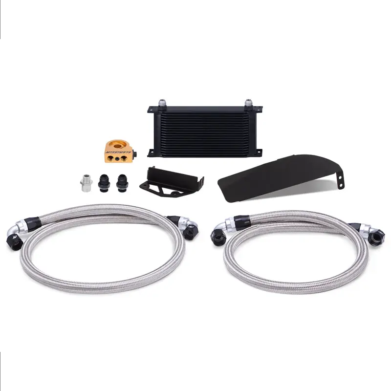 Mishimoto 2017+ Honda Civic Type R Direct Fit Oil Cooler Kit - Black (MISMMOC-CTR-17TBK)