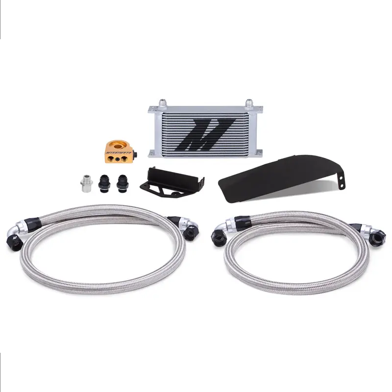 Mishimoto 2017+ Honda Civic Type R Direct Fit Oil Cooler Kit - Silver (MISMMOC-CTR-17TSL)