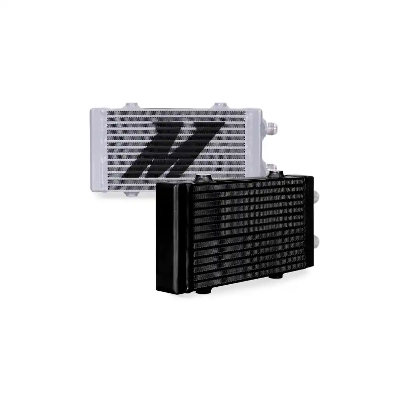 Mishimoto Universal Small Bar and Plate Dual Pass Black Oil Cooler (MISMMOC-DP-SBK)