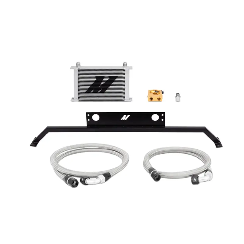Mishimoto 11-14 Ford Mustang GT 5.0L Oil Cooler Kit - Silver (MISMMOC-MUS-11T)